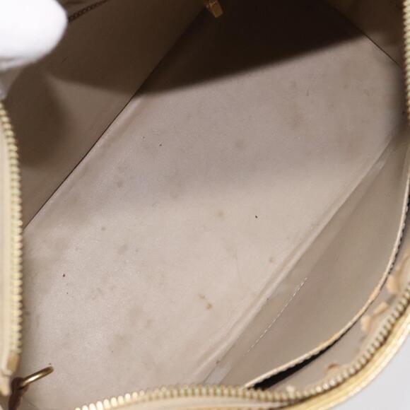 LOUIS VUITTON Monogram Vernis Houston Hand Bag Beige M91004 - Picture 10 of 16